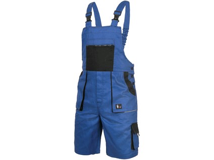 Kraťasy s náprsenkou CXS LUXY DENIS, pánské, modro-černé, vel. 62